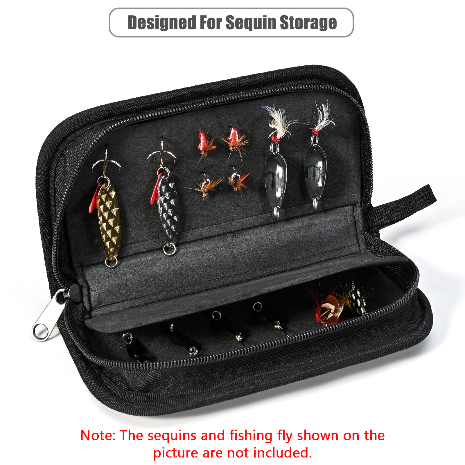 EVA Fishing Sequins Storage Ba - Fishing Lure Spoon recension och pris