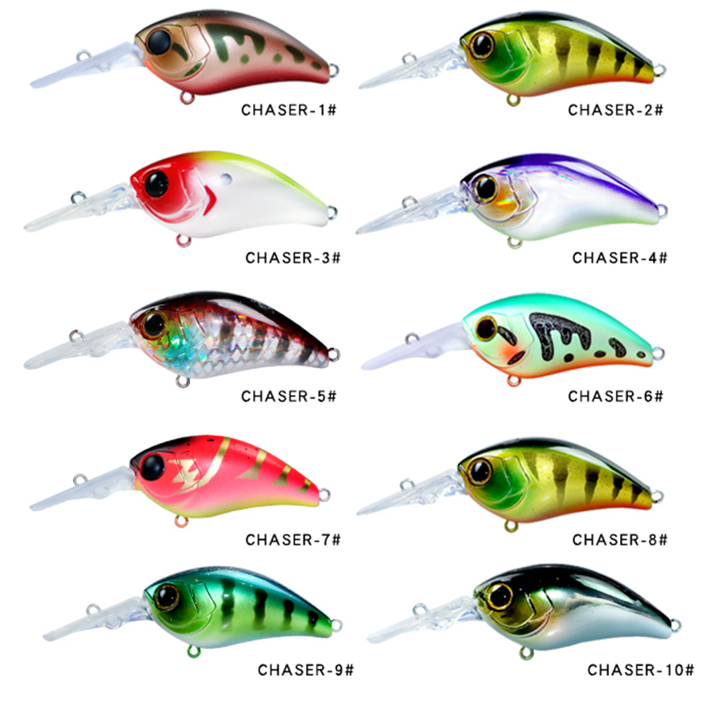 AOCLU Floating Minnow 50mm 10g - Fishing Lure Crankbait recension och pris