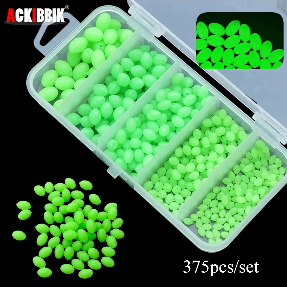 Ackibbik 375pcs/box Luminous F - Fishing Lure Box recension och pris