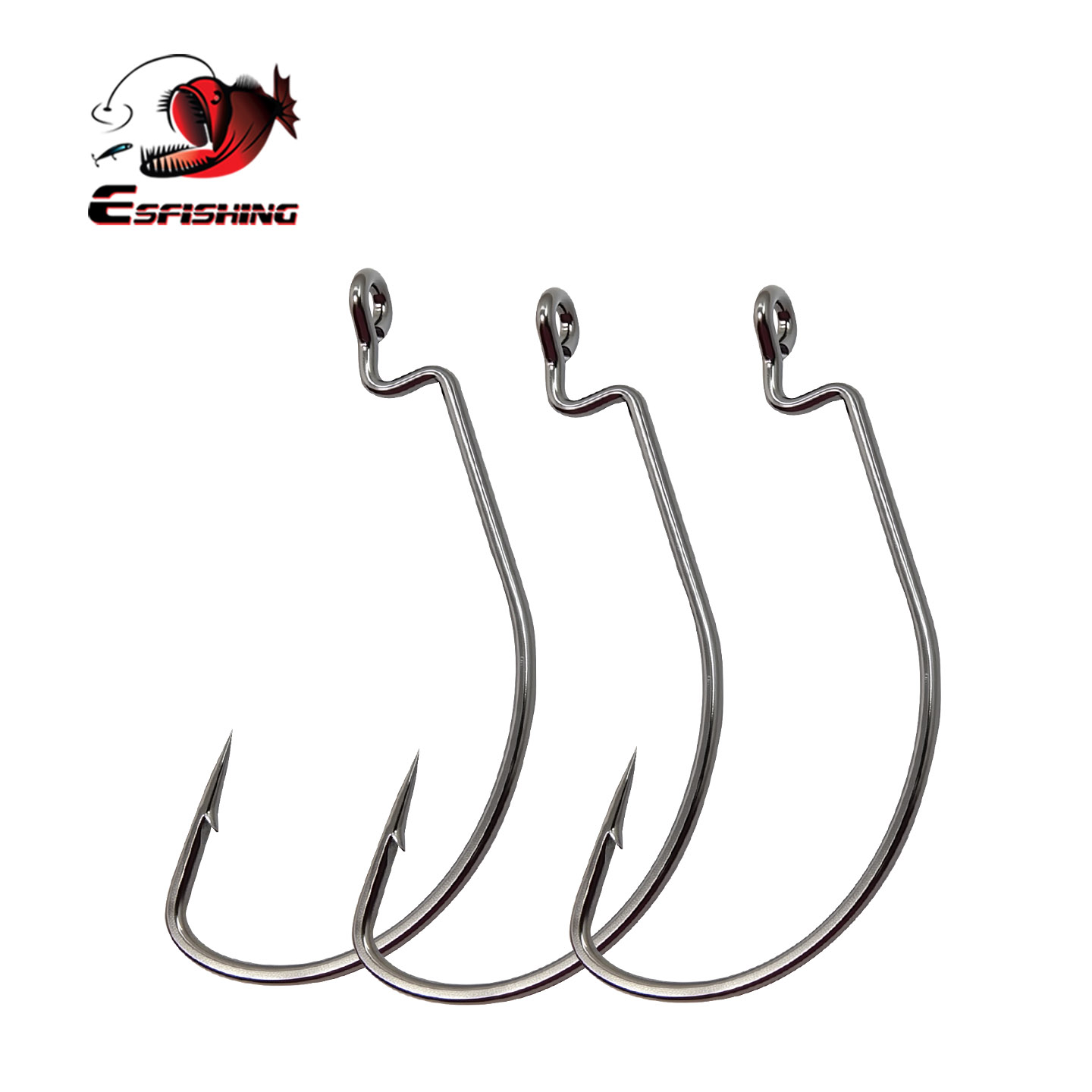 ESFISHING Offset Hook Carbon S - Fishing Lure Crankbait recension och pris