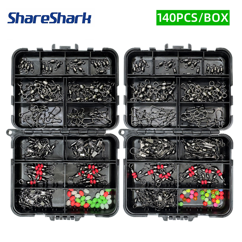 ShareShark 140Pcs fishing acce - Fishing Lure Kit recension och pris