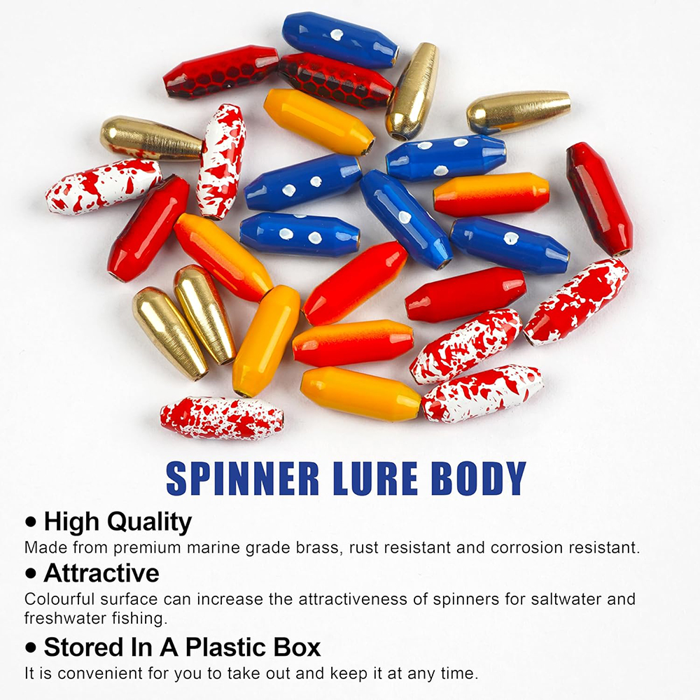 10pcs Fishing Brass Spinner Lu - Fishing Lure Spinnerbait recension och pris