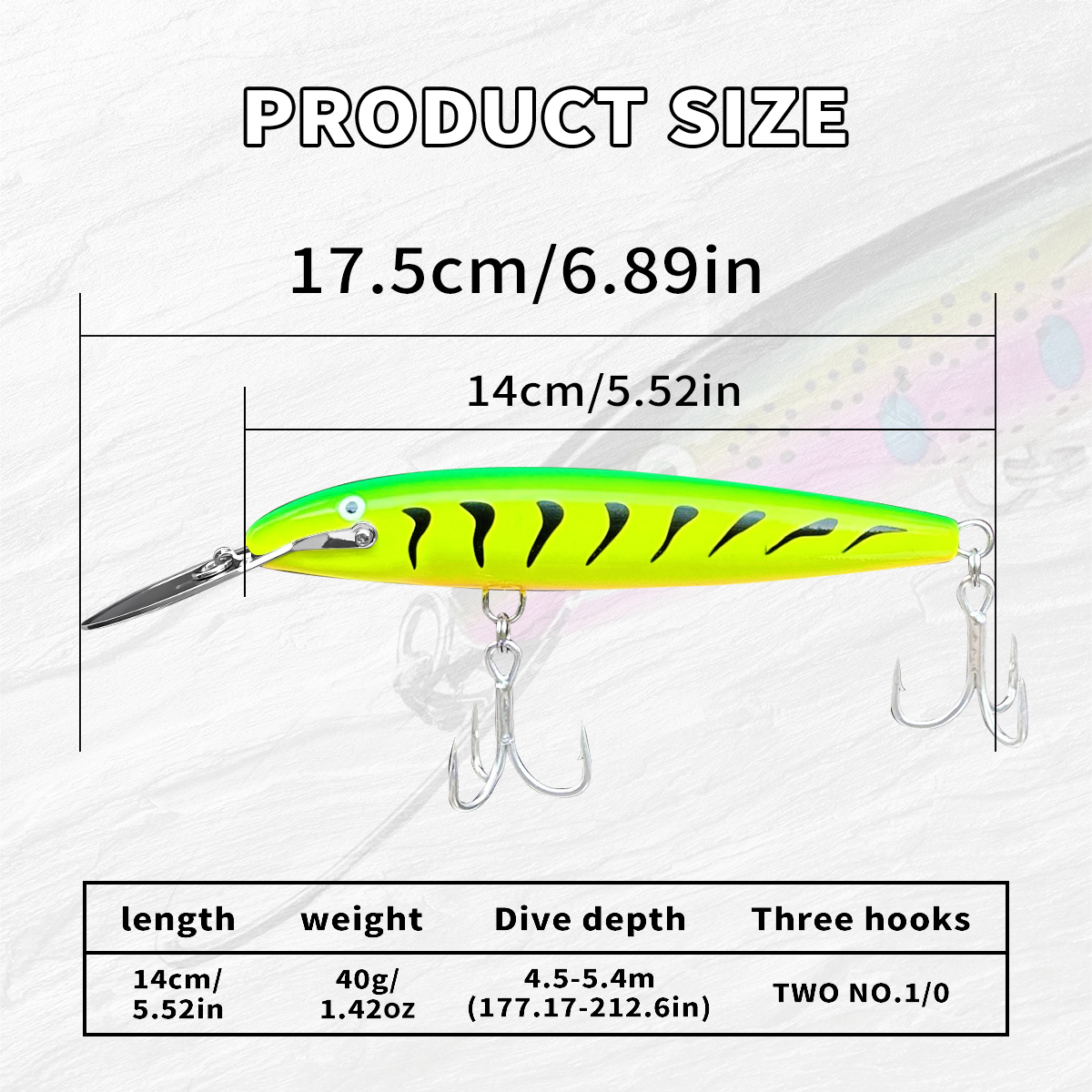 BASSKING Sinking Minnow Bait 1 - Fishing Lure Jerkbait recension och pris