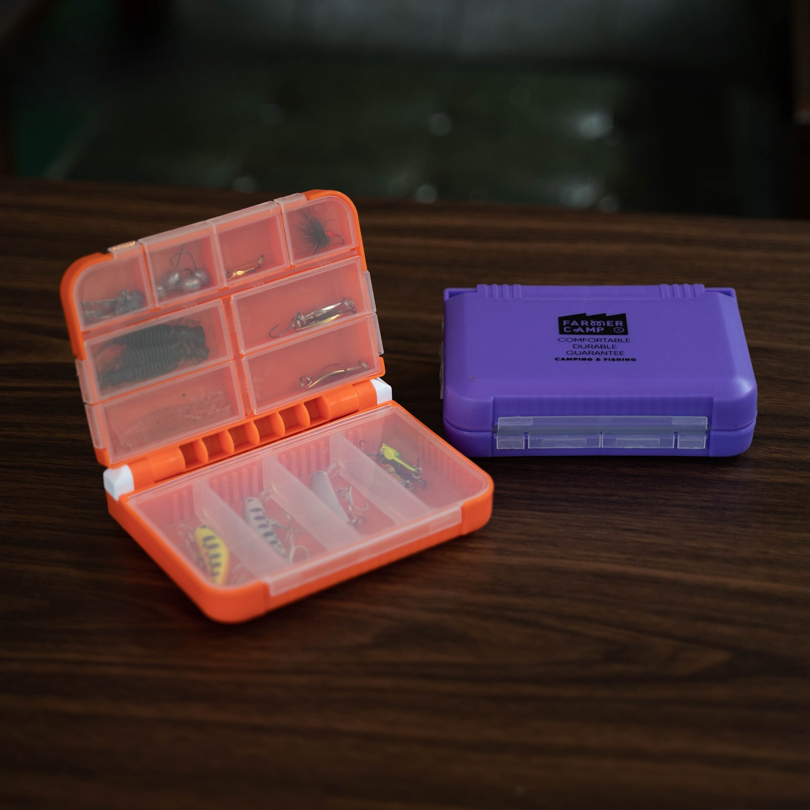 Portable Double Layer Fishing  - Fishing Lure Spoon recension och pris