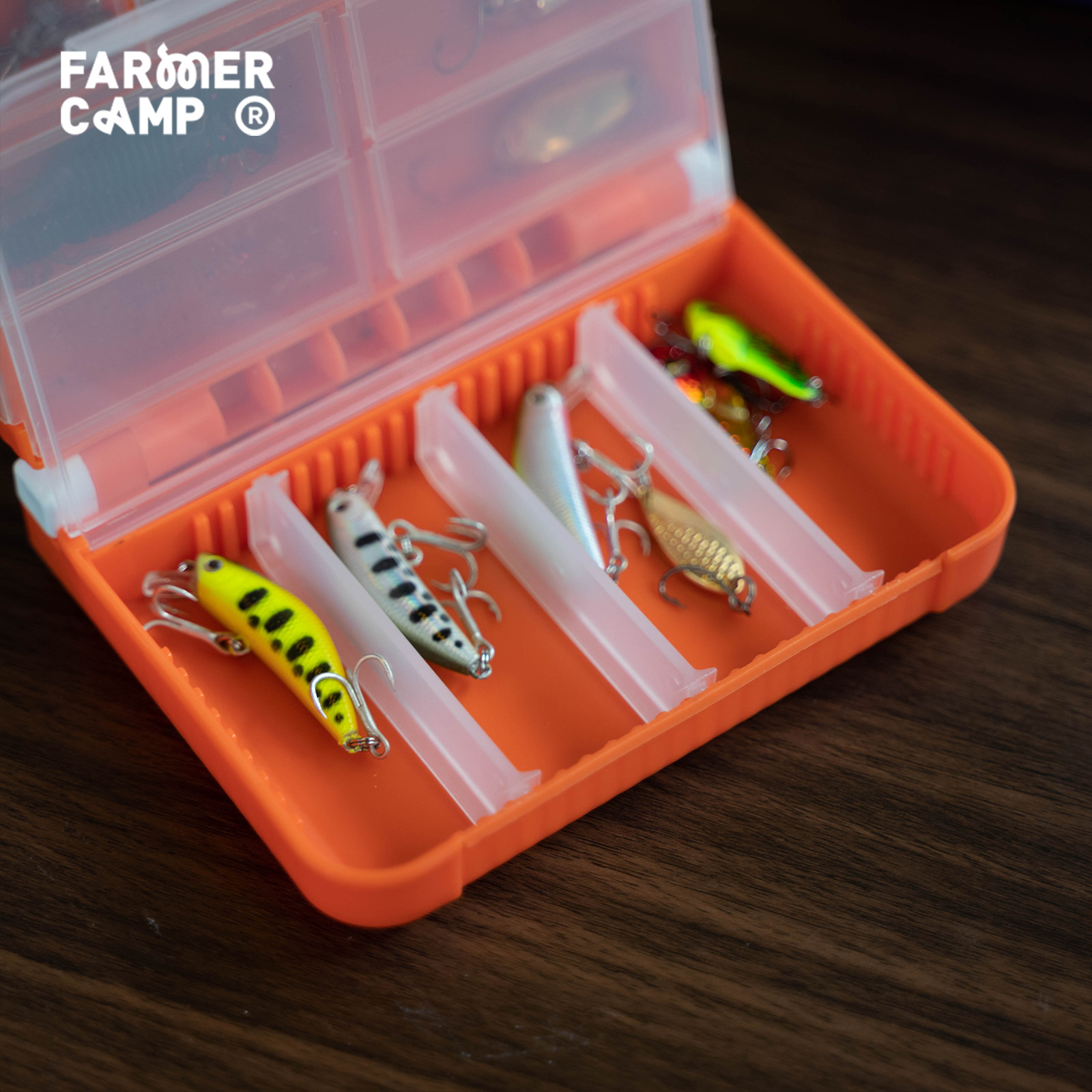 Portable Double Layer Fishing  - Fishing Lure Spoon recension och pris