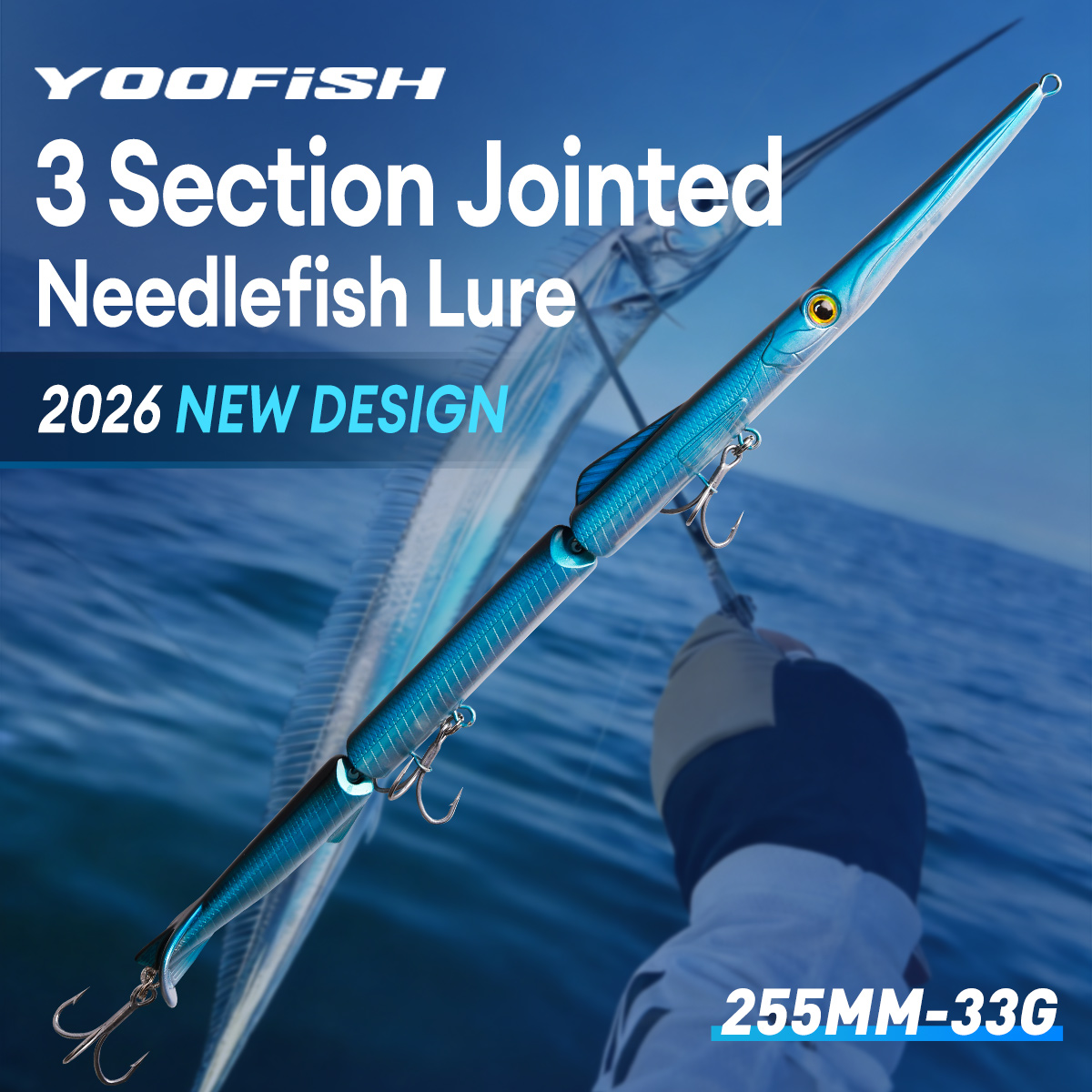 YOOFISH Jointed Pencil Bait 3  - Fishing Lure Popper recension och pris