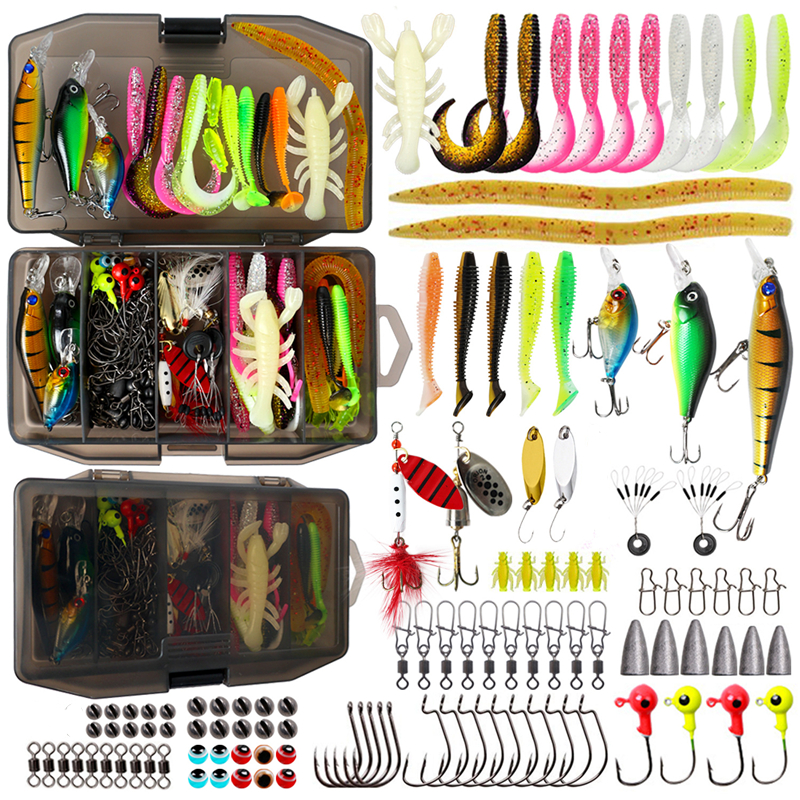 New 120PCS Fishing Lure Set So - Fishing Lure Spinnerbait recension och pris
