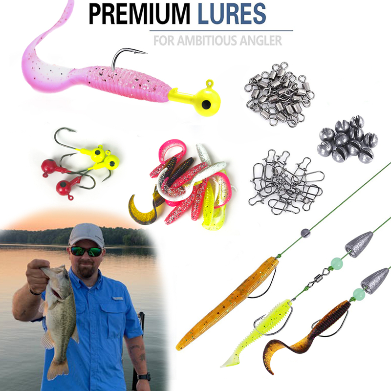 New 120PCS Fishing Lure Set So - Fishing Lure Spinnerbait recension och pris