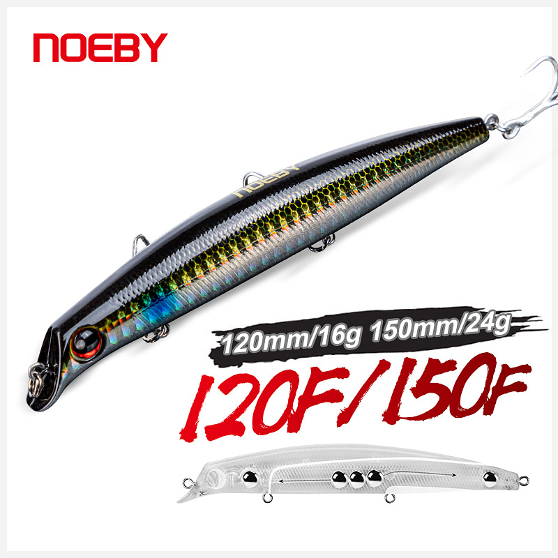 NOEBY Sasuke Minnow Fishing Lu - Fishing Lure Topwater recension och pris