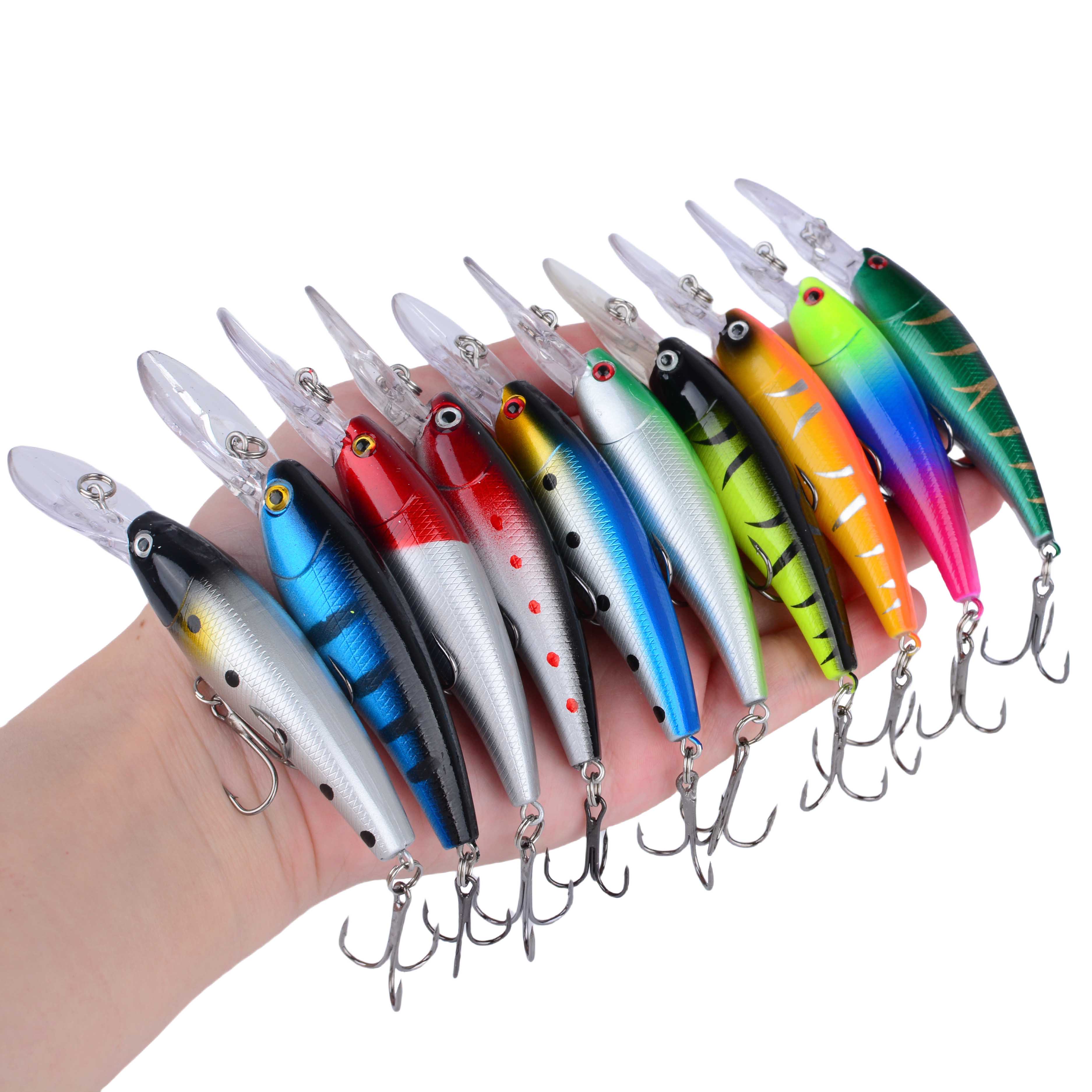 1Pc Floating Minnow Fishing Lu - Fishing Lure Jerkbait recension och pris