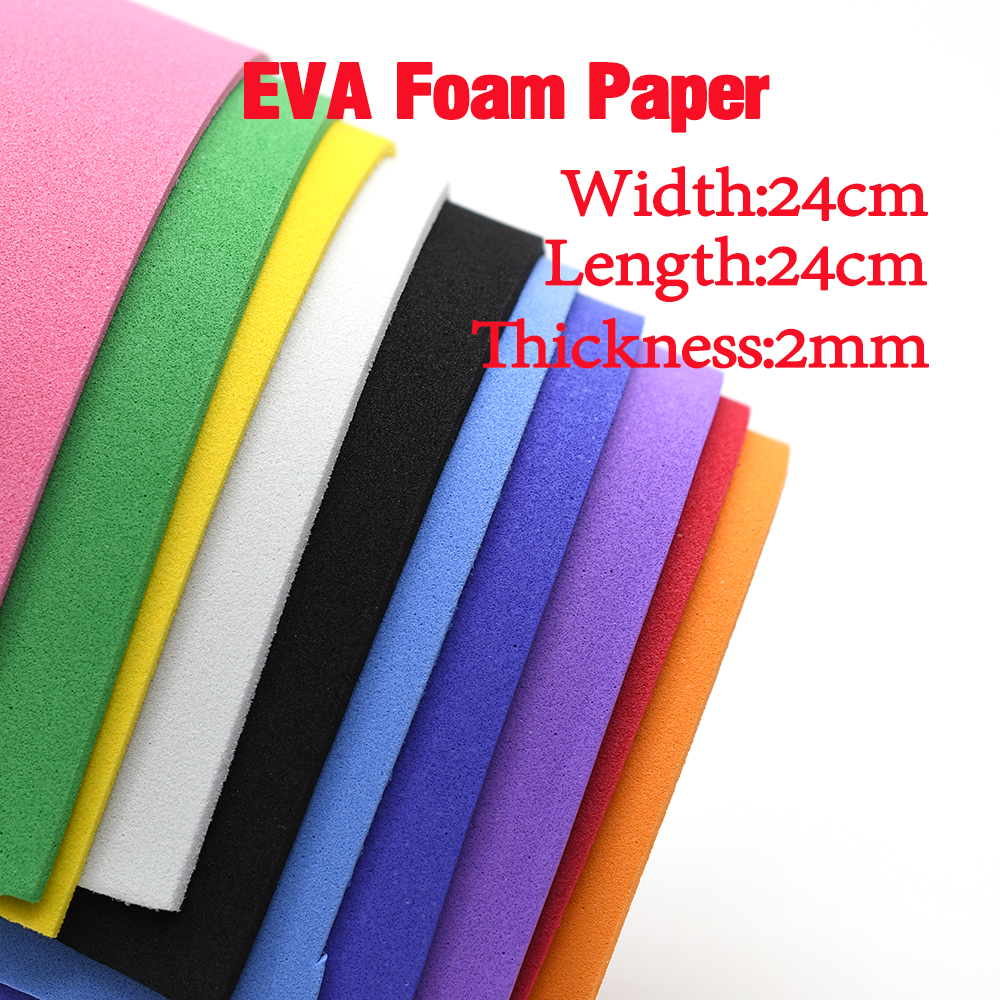 1Pcs 2mm Fly Tying Foam Sheet  - Fishing Lure Popper recension och pris