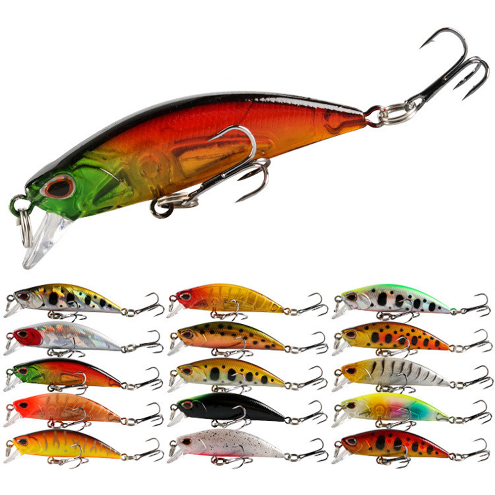 Mini Sinking Minnow Wobblers F - Fishing Lure Jerkbait recension och pris