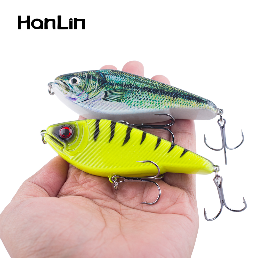 Hanlin NEW Glide Jerkbait 90mm - Fishing Lure Swimbait recension och pris
