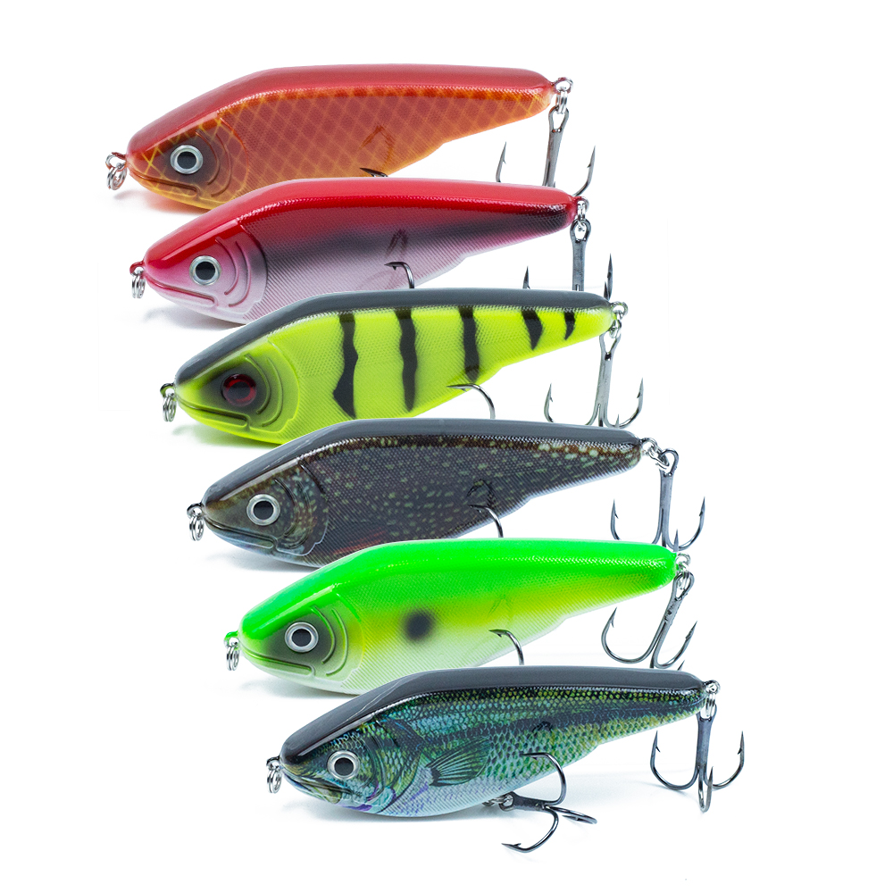 Hanlin NEW Glide Jerkbait 90mm - Fishing Lure Swimbait recension och pris