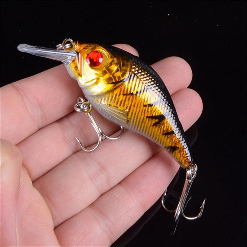 3D Eyes 7.5cm 10.2g Hard VIB L - Fishing Lure Crankbait recension och pris