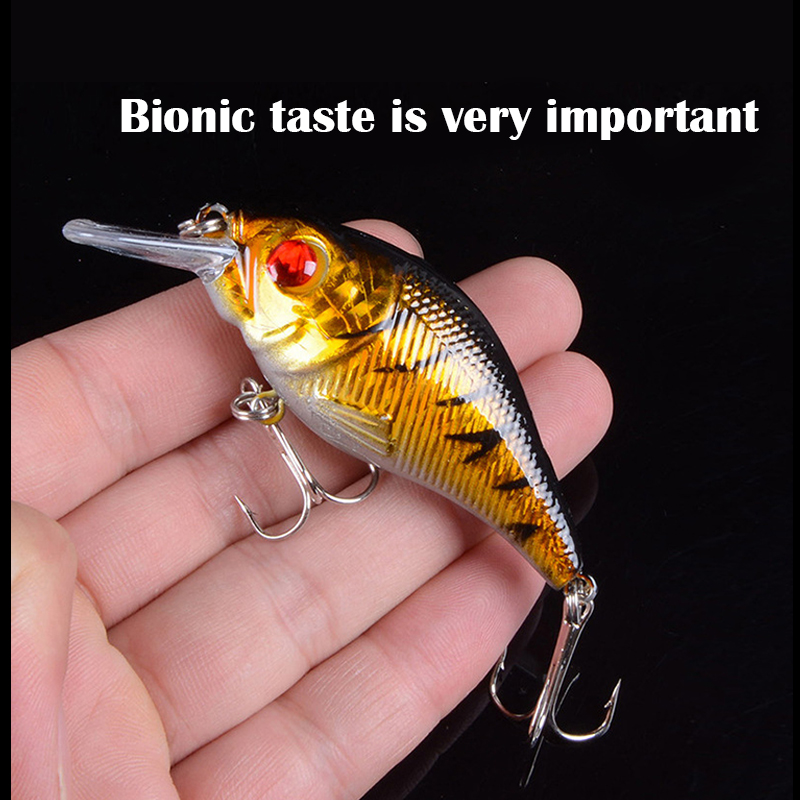 3D Eyes 7.5cm 10.2g Hard VIB L - Fishing Lure Crankbait recension och pris