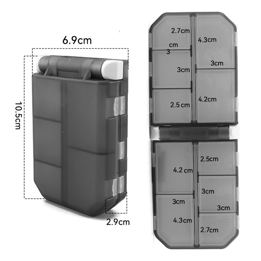 Fishing Tackle Box Double-Side - Fishing Lure Accessories recension och pris