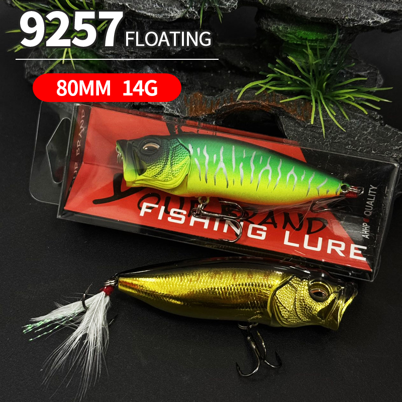 Popper Lure Topwater Bait 80mm - Fishing Lure Popper recension och pris