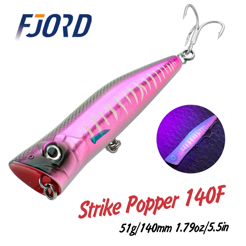 FJORD 140mm 51g Popper Fishing - Fishing Lure Popper recension och pris