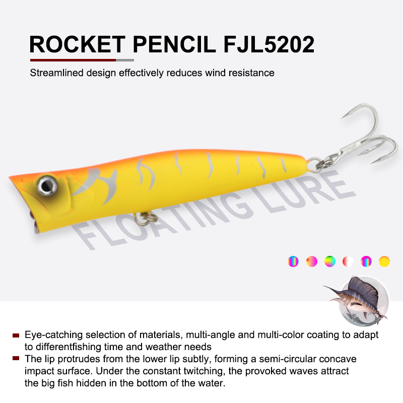 FJORD 140mm 51g Popper Fishing - Fishing Lure Popper recension och pris