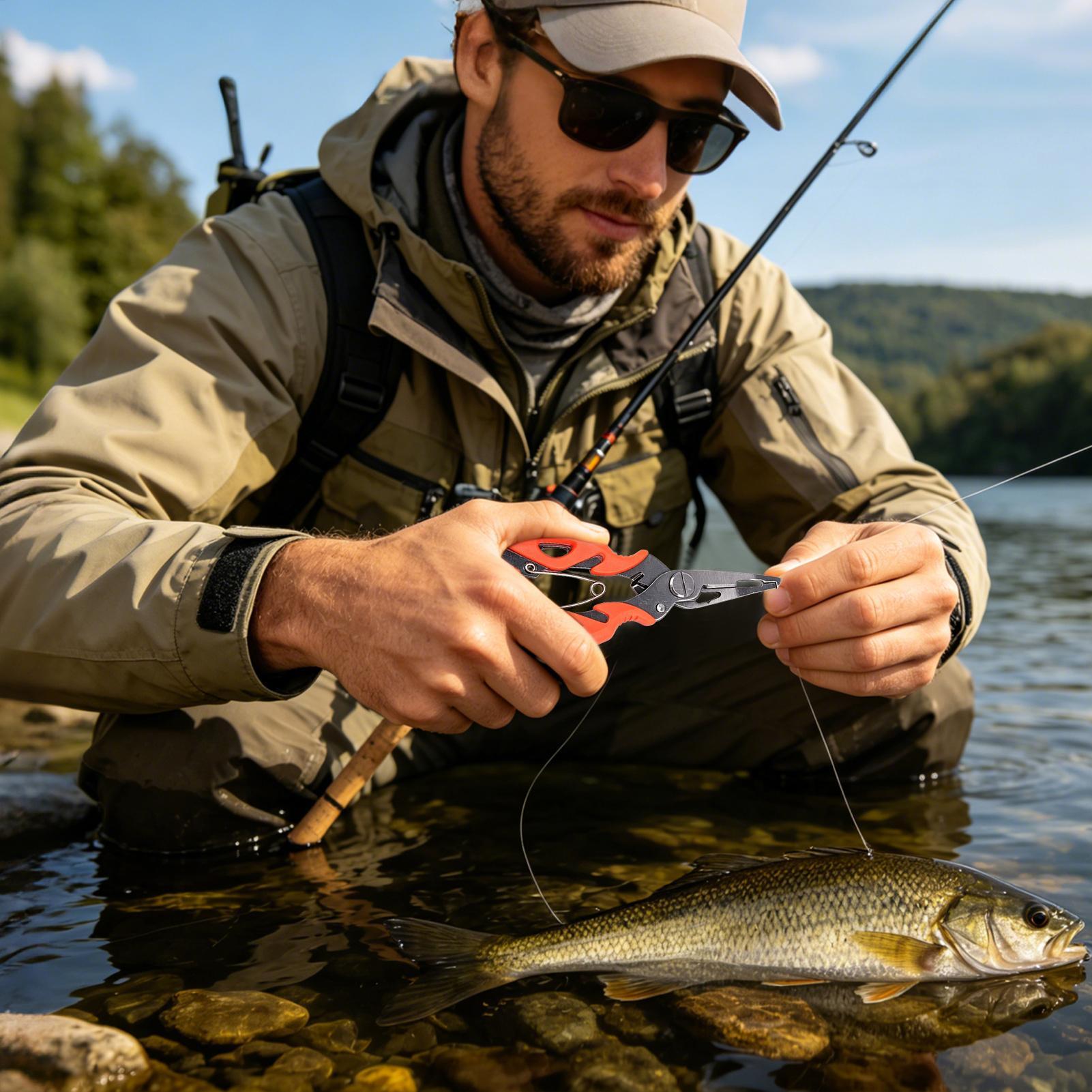 Pliers for Fishing Bent Nose A - Fishing Lure Accessories recension och pris