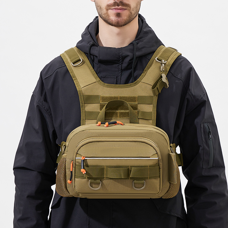 Men Chest Bag Tactical Fishing - Fishing Lure Box recension och pris