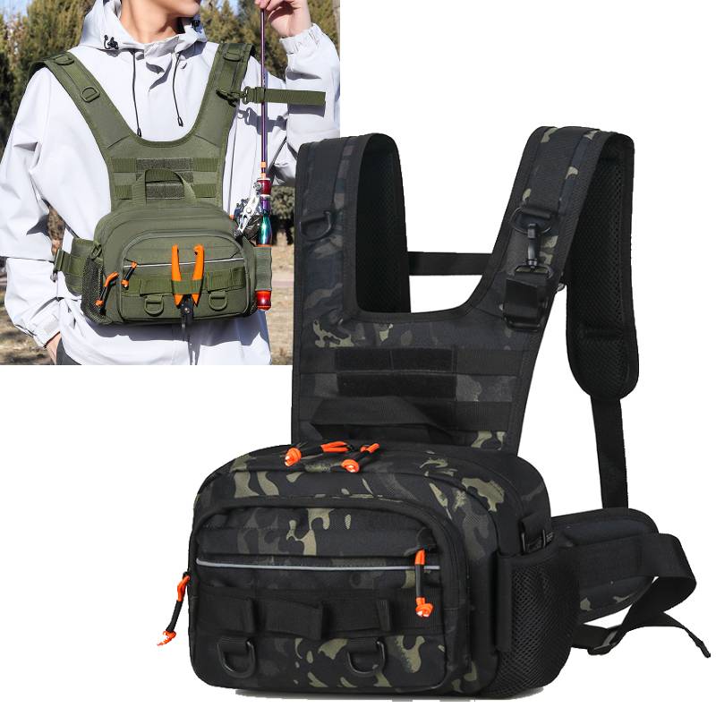 Men Chest Bag Tactical Fishing - Fishing Lure Box recension och pris