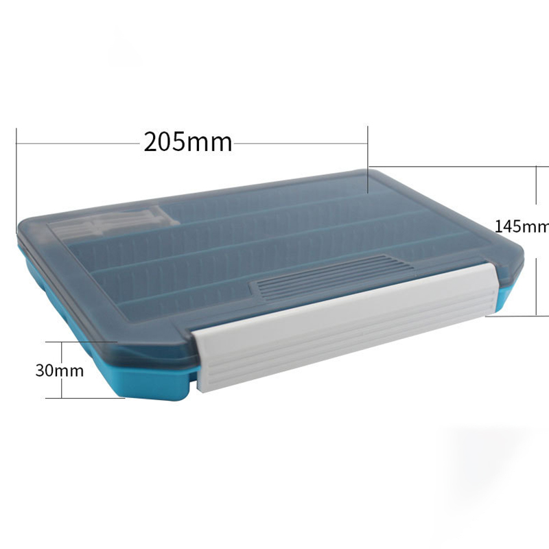Six color single-layer inserte - Fishing Lure Box recension och pris