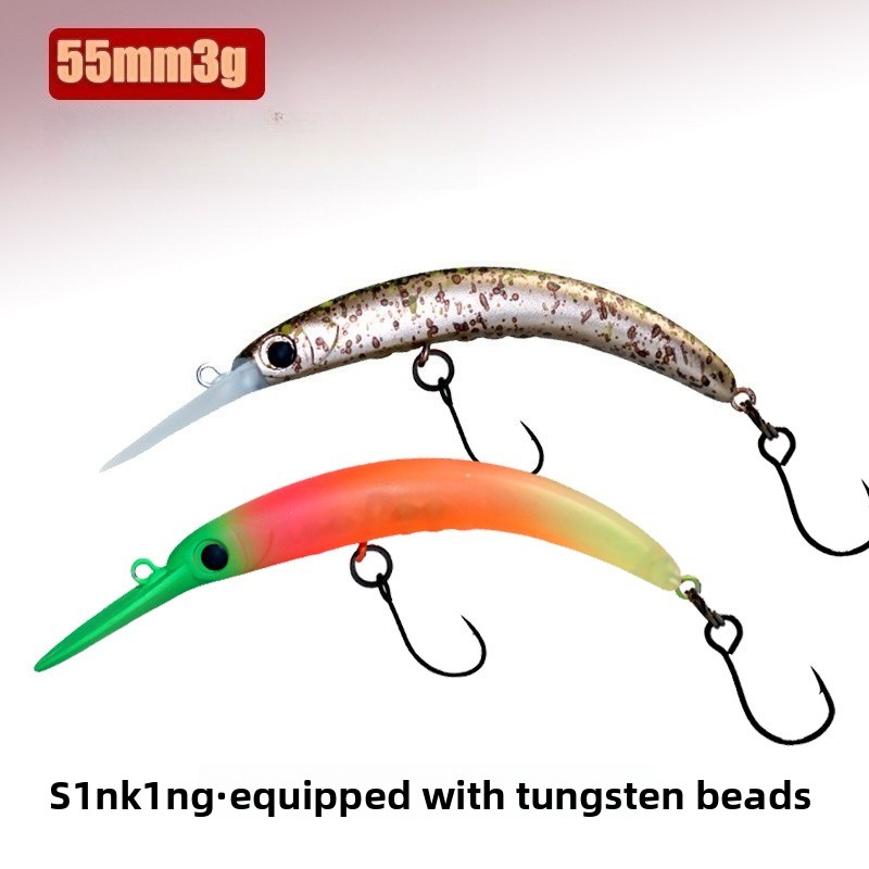 MUKUN 1PCS Mini Minnow Wobbler - Fishing Lure Popper recension och pris