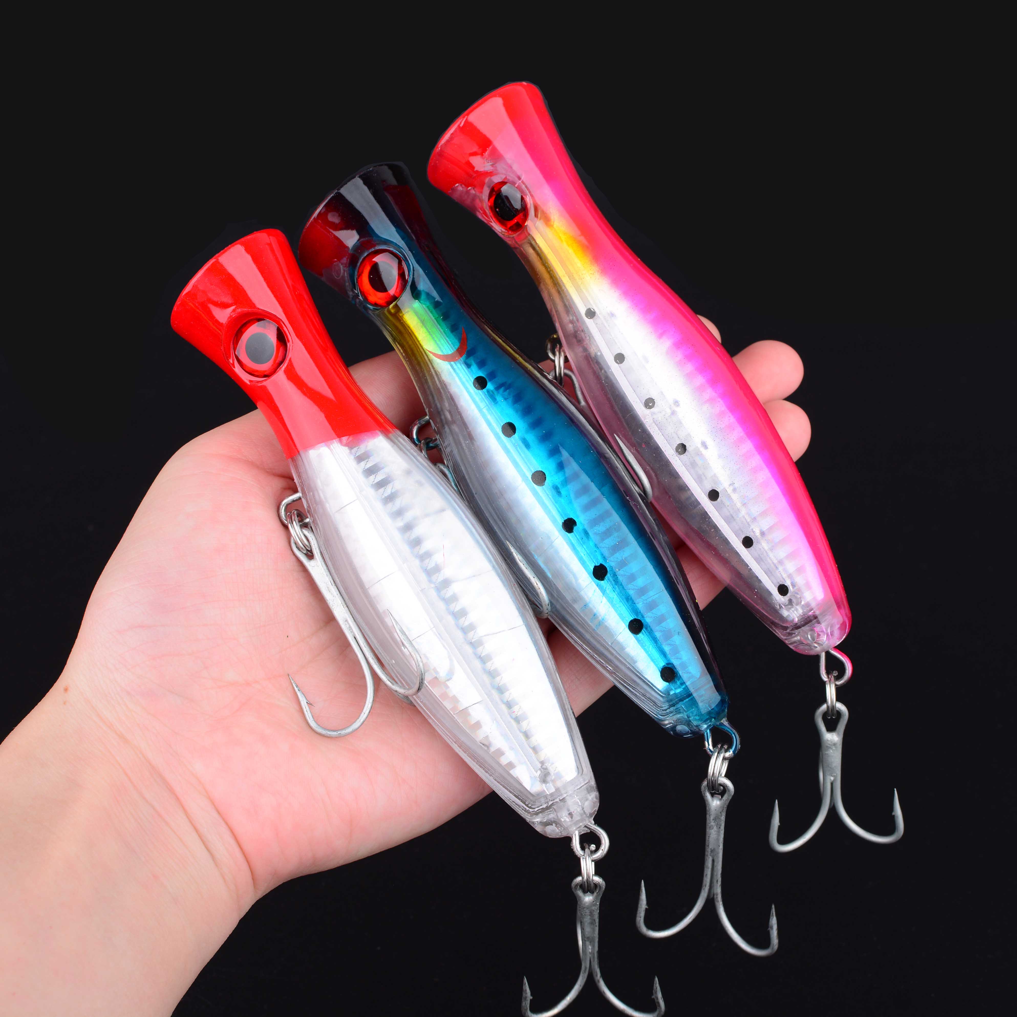 1pc 13CM 42g Big Popper Floati - Fishing Lure Popper recension och pris