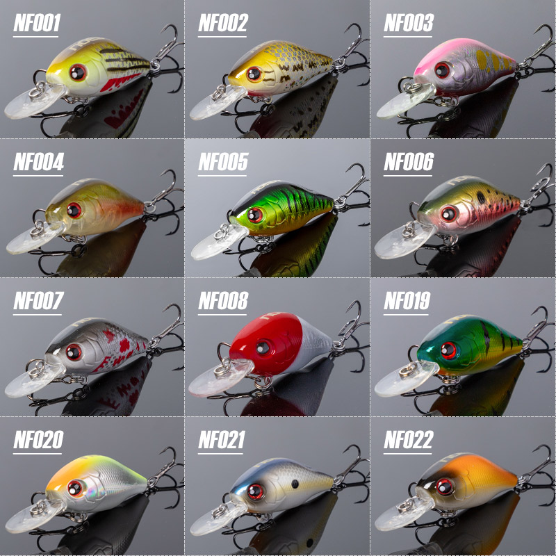 NOEBY 45mm 8g Crankbaits Fishi - Fishing Lure Crankbait recension och pris